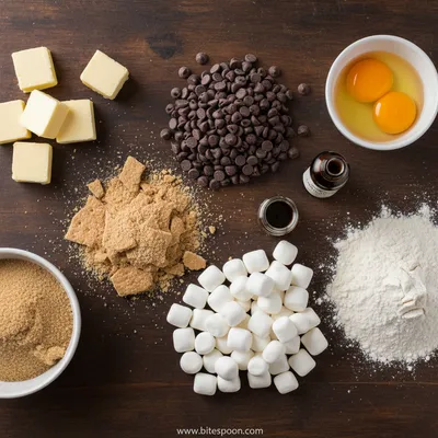 Smores Cookie Bars – Quick, Chewy Treat - cooking process