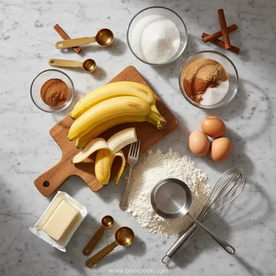 Snickerdoodle Banana Bread - cooking process