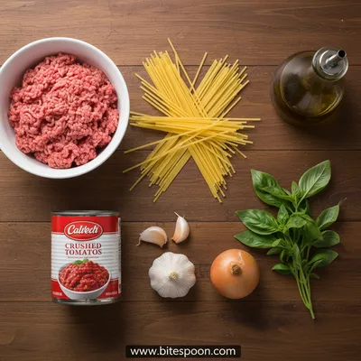 Simple Spaghetti and Meat Sauce Recipe - cooking process
