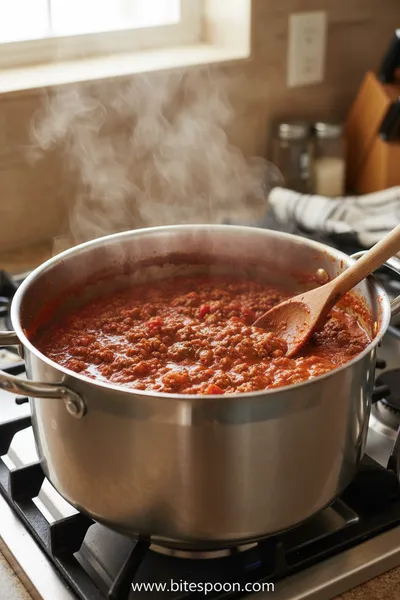 Simple Spaghetti and Meat Sauce Recipe - ingredients preparation