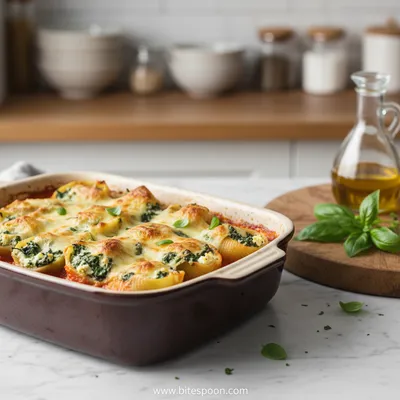 Spinach Ricotta Stuffed Shells – Easy Healthy Dinner
