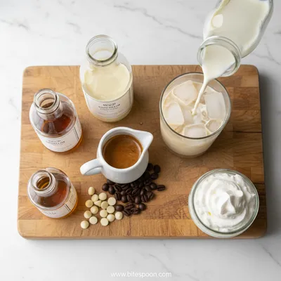 Starbucks Iced White Chocolate Mocha Recipe - cooking process
