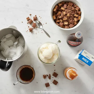 Starbucks Twix Frappuccino Recipe - cooking process
