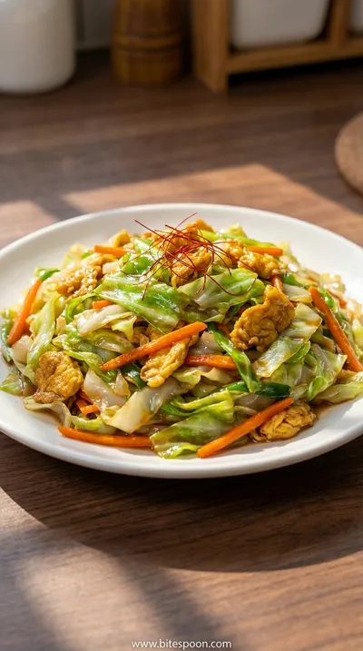 Chinese Stir Fried Cabbage Recipe: Quick & Easy