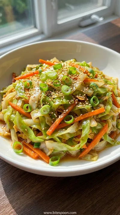 Chinese Stir Fried Cabbage Recipe: Quick & Easy - ready to serve
