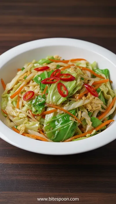 Trending Stir-Fried Cabbage Recipe