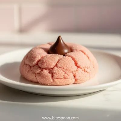 Strawberry Kiss Cookies – Soft, Pretty & Easy