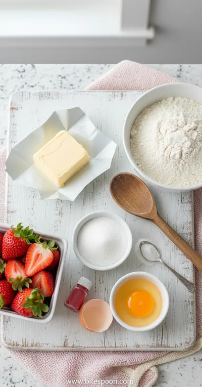 Strawberry Kiss Cookies – Soft, Pretty & Easy - cooking process