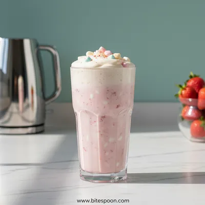 Strawberry Marshmallow Drink Recipe