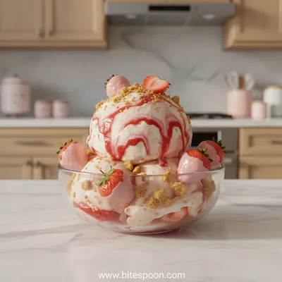 Strawberry Shortcake Ice Cream Recipe
