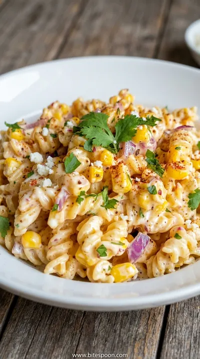 Street Corn Pasta Salad: Amazing Recipe - ready to serve