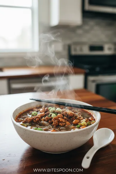 Suan La Fen Hot and Sour Noodle Soup