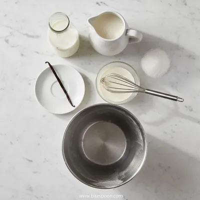 Sweet Cream Ice Cream Recipe - cooking process