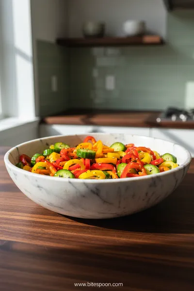 Sweet Pepper Salad – Quick & Easy Recipe