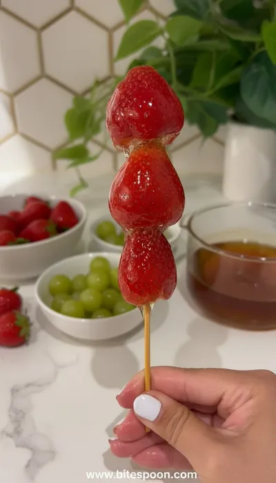 Tanghulu – Chinese Candied Fruit Recipe
