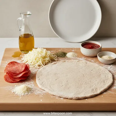 High Protein Turkey Pepperoni Pizza Rolls - cooking process