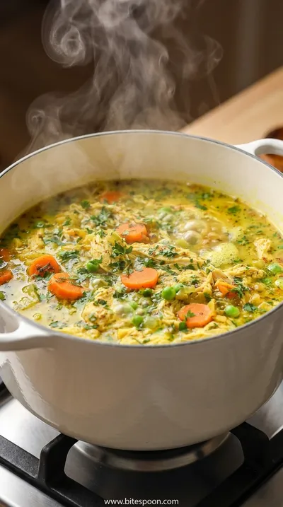 Turmeric Chicken Soup: Anti-Inflammatory Healing Recipe - cooking process
