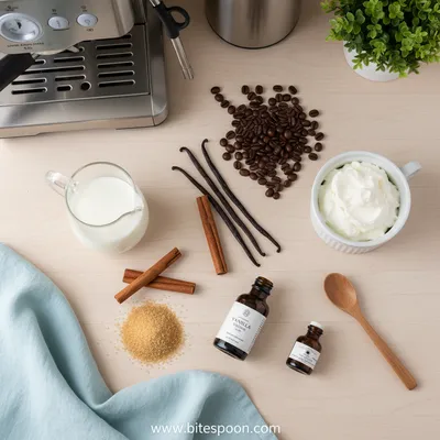 Vanilla Cinnamon Latte – Cozy Coffee Shop‑Style Drink - cooking process