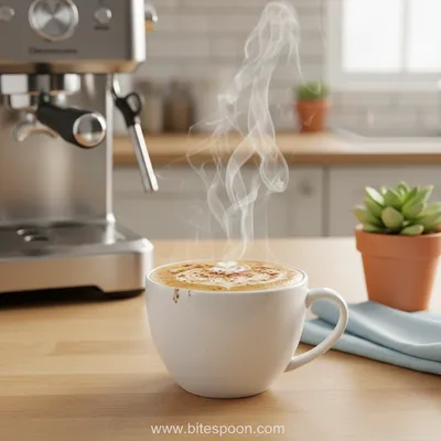 Vanilla Cinnamon Latte – Cozy Coffee Shop‑Style Drink