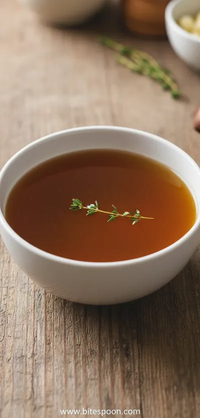 Vegan Umami Broth Recipe for Soups and Stews - ready to serve