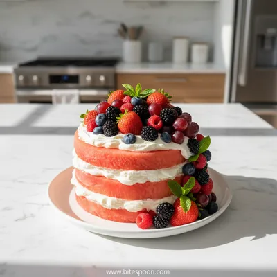 Watermelon Cake – Quick & Easy Summer Snack