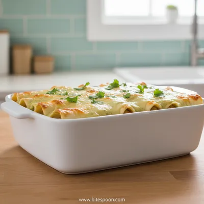 White Chicken Enchiladas – Easy 30‑Minute Recipe