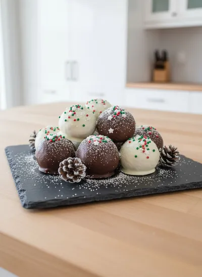 Winter Oreo Balls Recipe