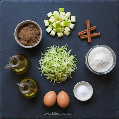 Zucchini Apple Bread Recipe - cooking process