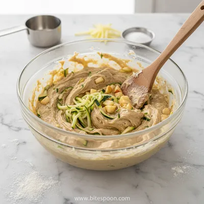Zucchini Apple Bread Recipe - ingredients preparation