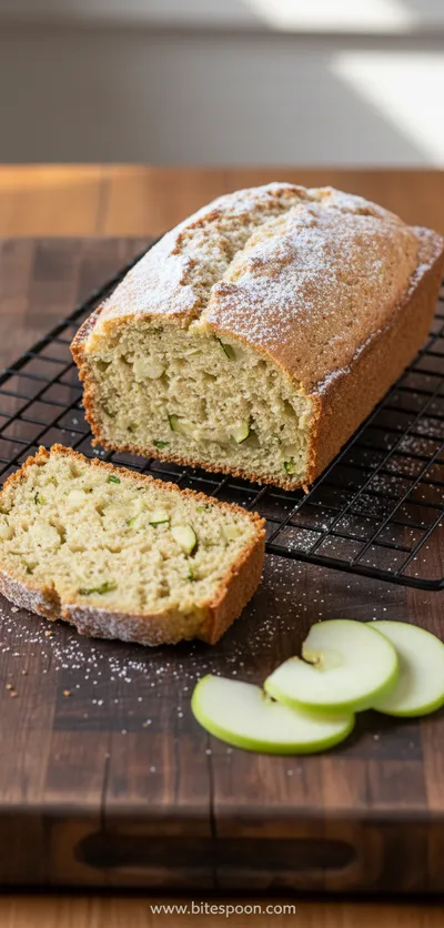 Zucchini Apple Bread Recipe - ready to serve