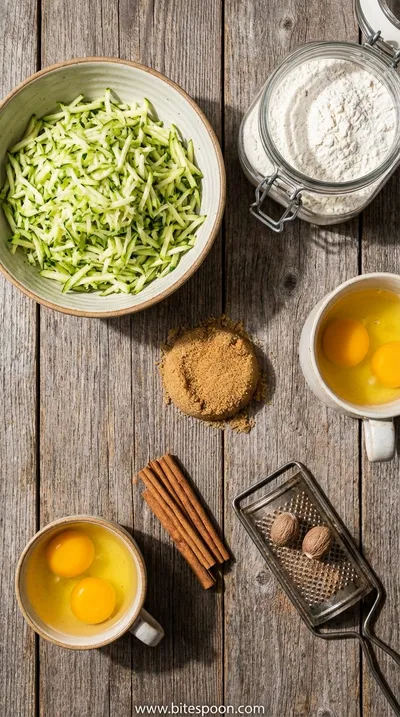 Best Zucchini Bread Recipe: Quick & Easy Everyday Treat - ingredients preparation
