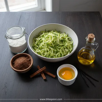 Zucchini Cake Recipe - cooking process